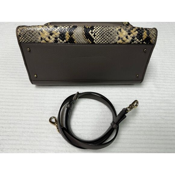 KATE SPADE New York Chatham Lane Harlan Satchel Bag Stone Grey - Picture 6 of 16